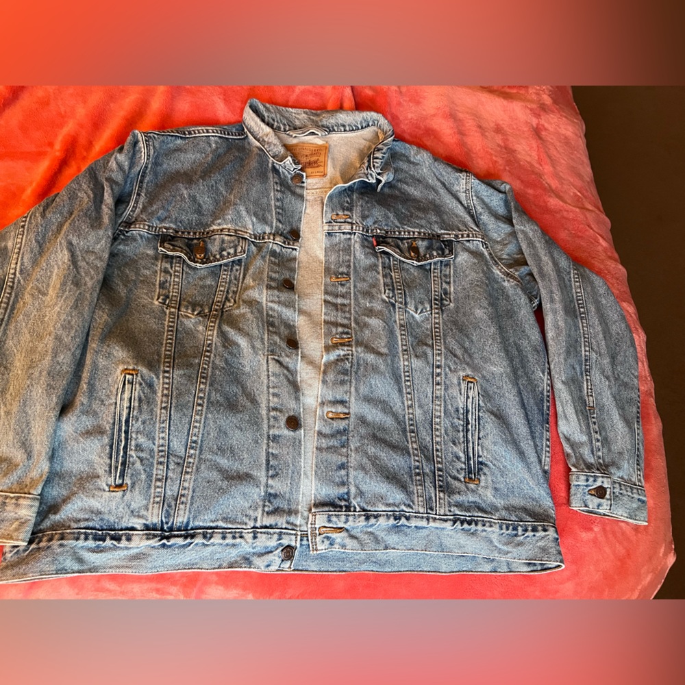Levi red tag vintage 1990 jean jacket men’s